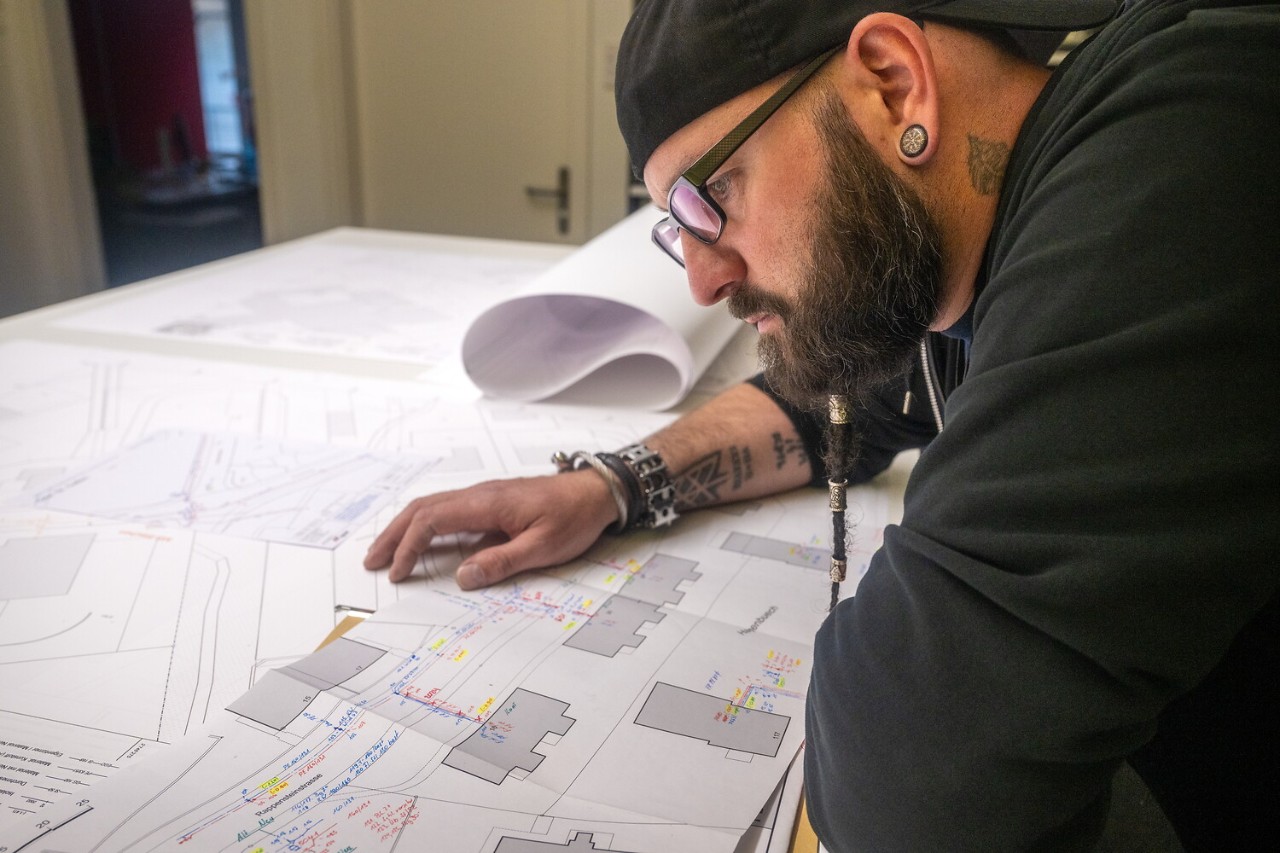 Mit dieser Datenbank wird sichergestellt, dass Leitungen auch Jahre später geortet und gewartet werden können.