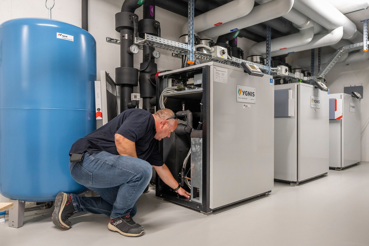 Die Kontrollgänge vor Ort finden monatlich statt. 