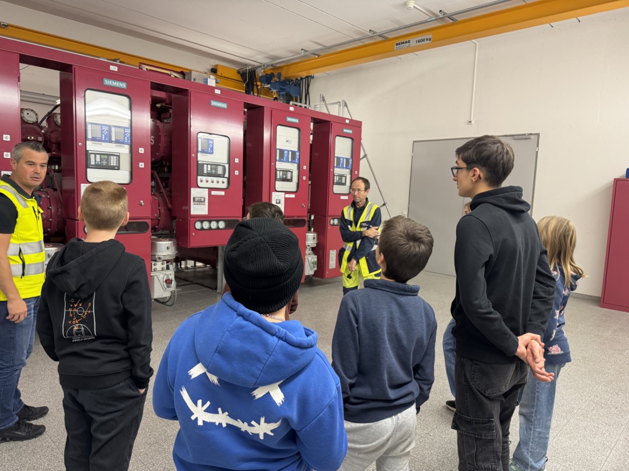 Ein Besuch im Unterwerk Steinachstrasse steht beim Rundgang ebenfalls auf dem Plan.